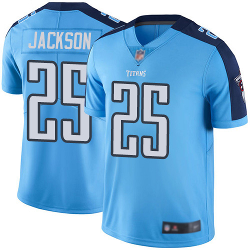 Tennessee Titans Limited Light Blue Men Adoree  Jackson Jersey NFL Football #25 Rush Vapor Untouchable->tennessee titans->NFL Jersey
